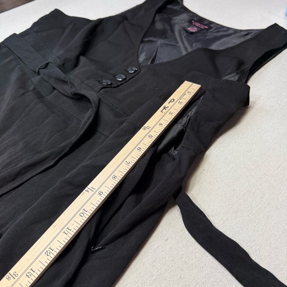 Robbie Bee Elegant Black Sleeveless Midi Dress - Size 20W - Picture 10 of 12